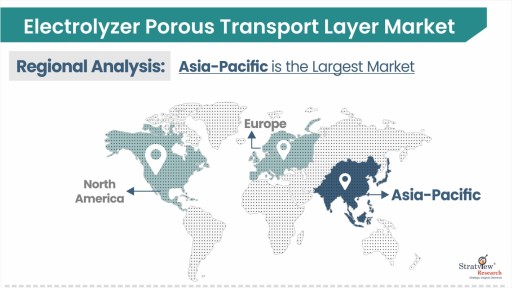 Electrolyzer Porous Transport Layer Market by Region